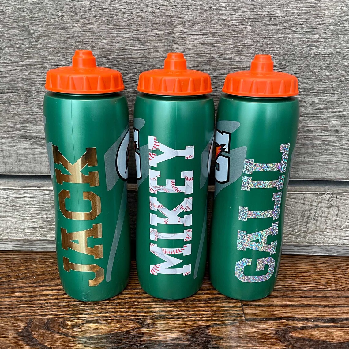 Personalized 32 oz gatorade squeeze water bottle with vinyl Etsy