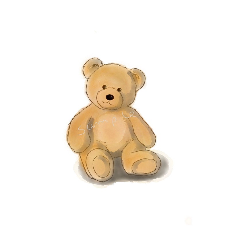 colour full teddy bear