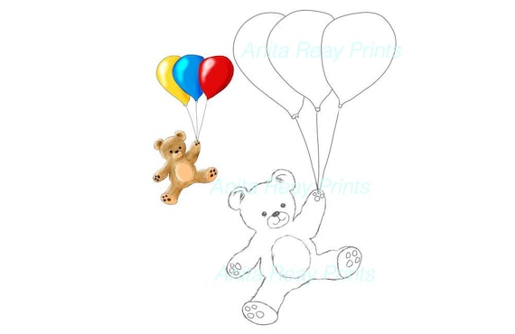 teddy in a balloon near me