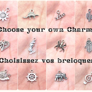 Custom Charms, Antique Silver Charms, Charm for Jewelry Making, Bulk Tibetan Silver Mix Charms, Choose your own Charm, Pick your Charms