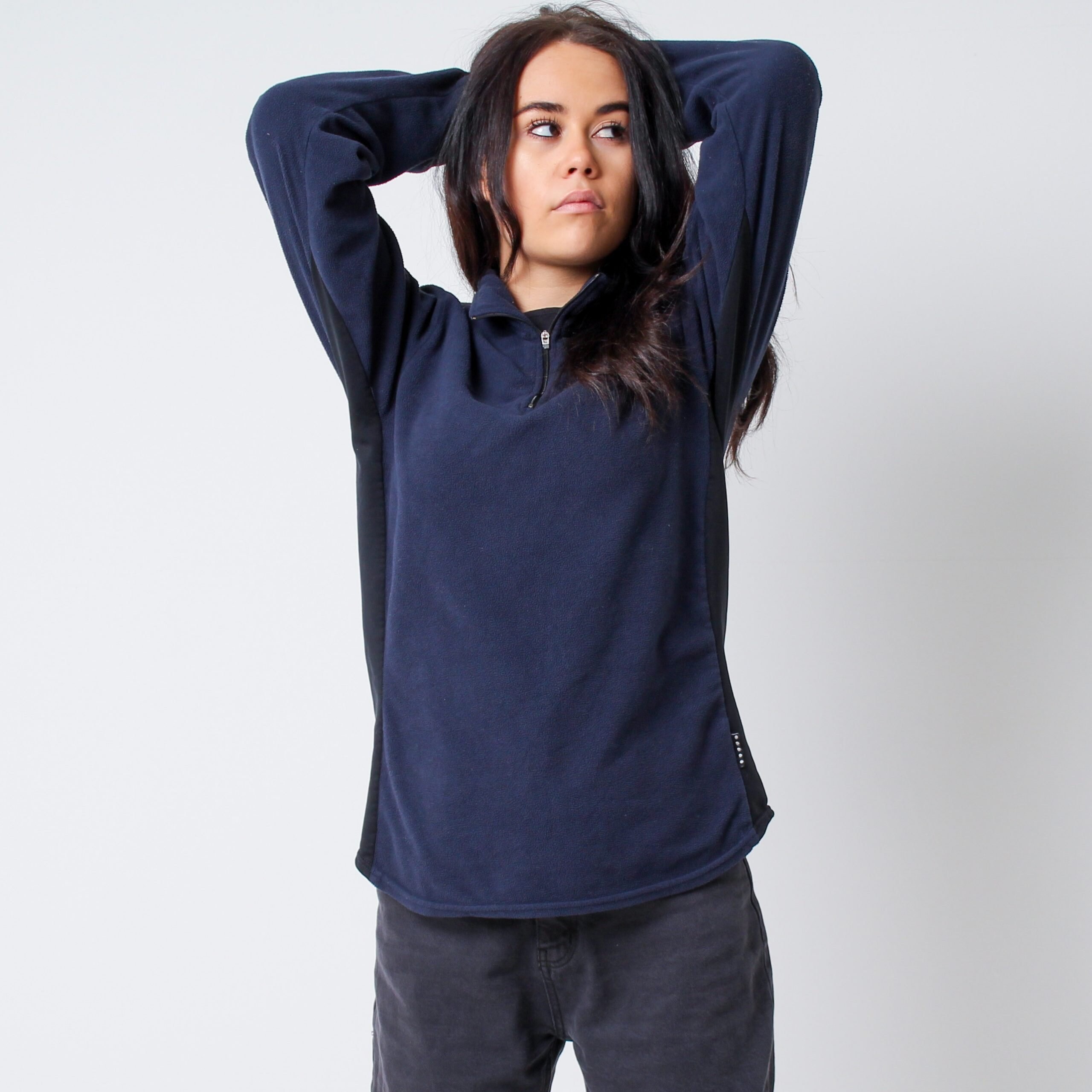 nike vintage half zip sweater