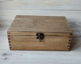 Houten horlogekist voor 6 horloges