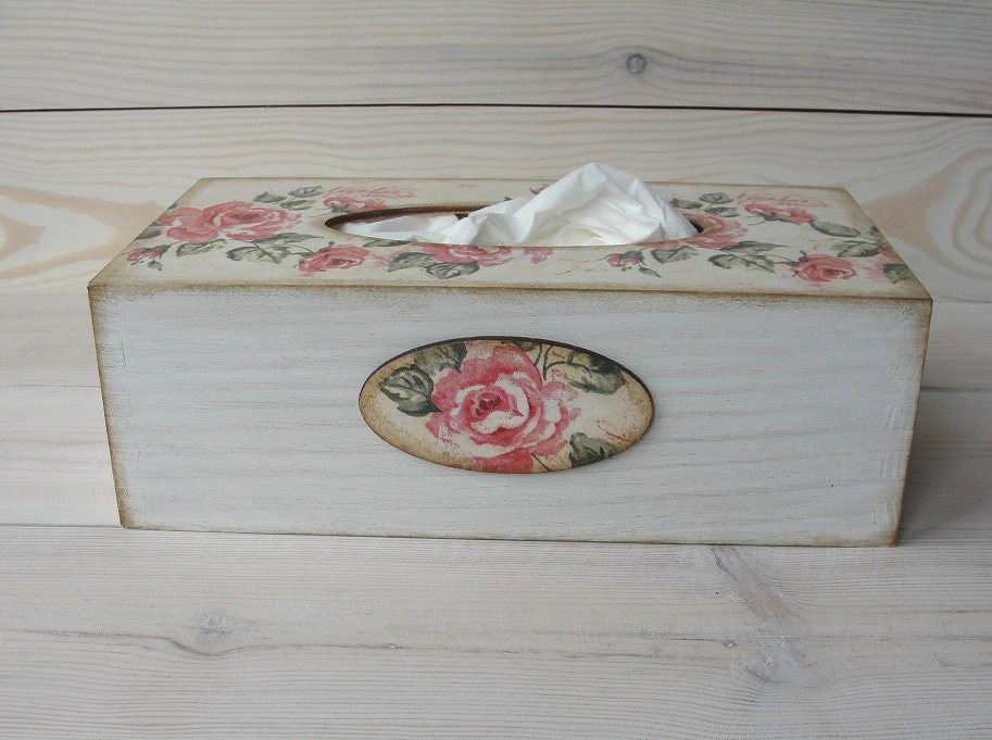 Wooden tissue box cover Tissue holder Kleenex box Kleenex Etsy