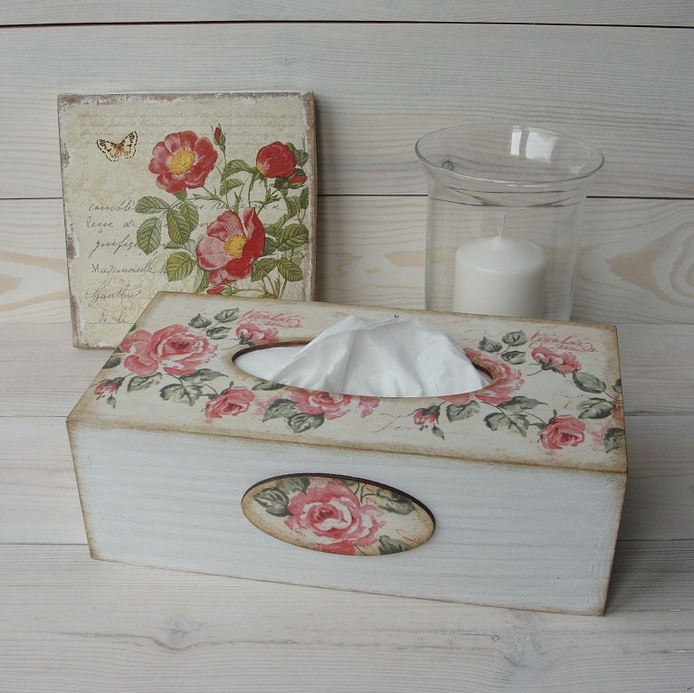 Wooden tissue box cover Tissue holder Kleenex box Kleenex Etsy