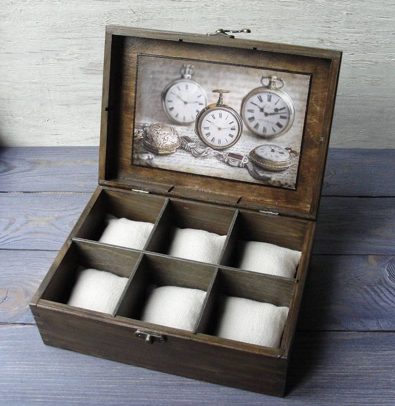 HerrenUhrenbox Holz Uhrentasche Uhrenbox für Männer
