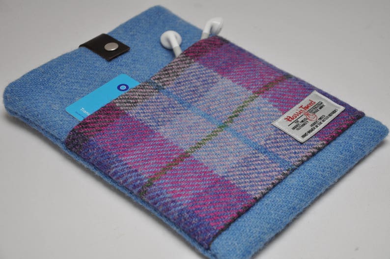 HARRIS TWEED 7/8/10 iPad mini /Kindle Fire/Kindle Fire HDX /Galaxy /Nexus/iPad/iPad pro case Bespoke image 1