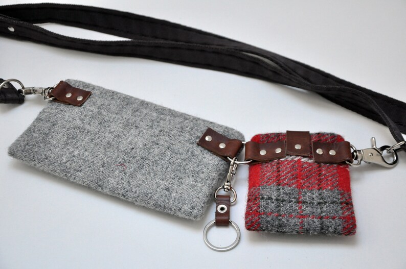 tweed belt bag