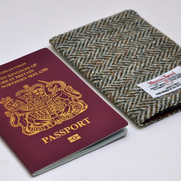 HARRIS TWEED Passport Cover  - Original