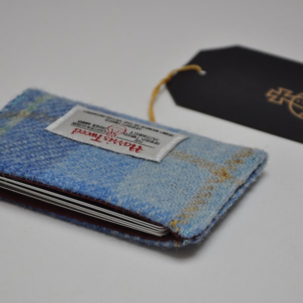 HARRIS TWEED business / credit card holder - Greenwich Collection