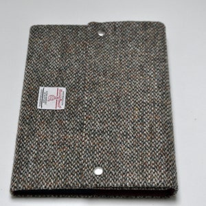 HARRIS TWEED Hobonichi cover- Snap Closure Collection (Notebook NOT included)