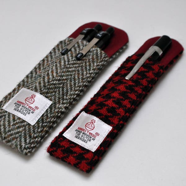 HARRIS TWEED Pen case / Pen Pouch