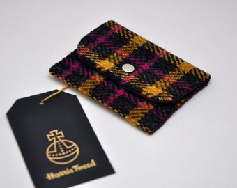 HARRIS TWEED card holder / coin purse - Oxford Collection