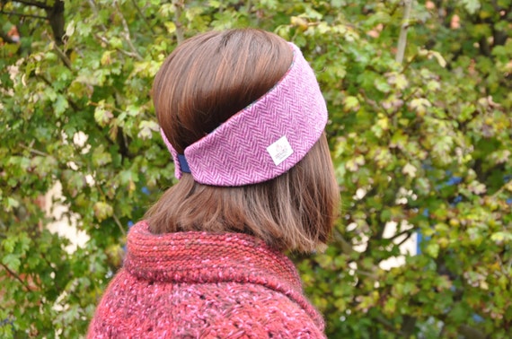 headband with ear muffs