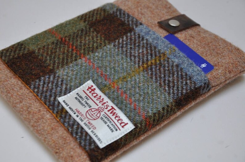 HARRIS TWEED 7/8/10 iPad mini /Kindle Fire/Kindle Fire HDX /Galaxy /Nexus/iPad/iPad pro case Bespoke image 2