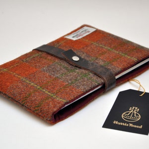 HARRIS TWEED 7"/8"/10" iPad mini/Kindle Fire hd/ HDX /Galaxy/ipad /iPad Air/Nexus case - Classic (Free Embossing)