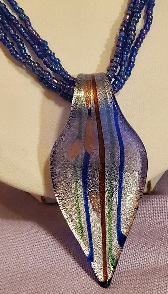 Art glass pendant Gem