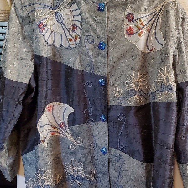 Jacket, Women, Indigo Moon, Designs, Plus Size