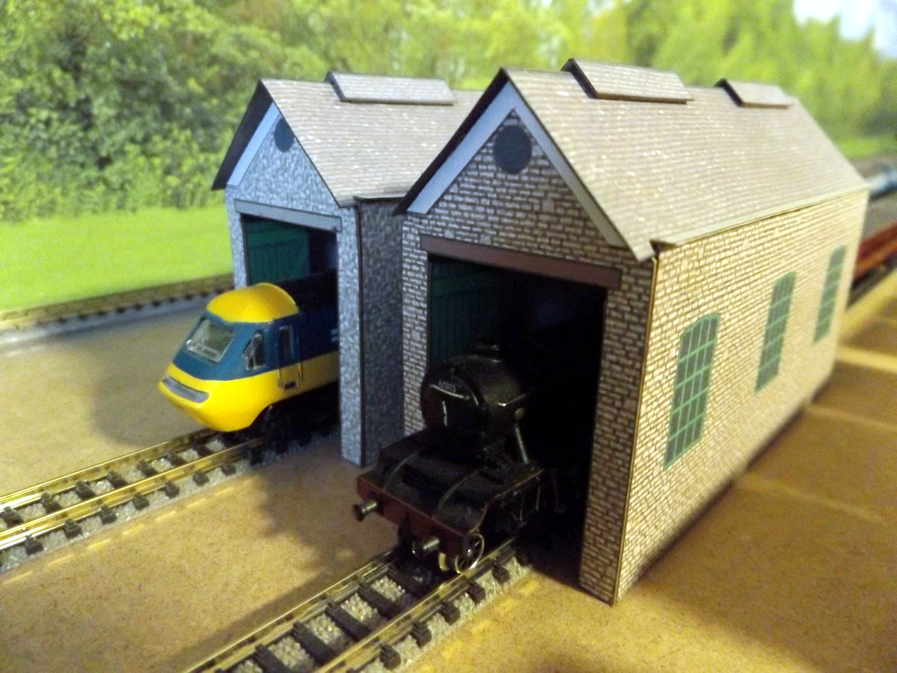 20+ N Gauge Model Card Buildings. Pub, Shops and More. Instant Download - Etsy