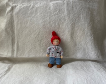 Flexible doll boy 12 cm