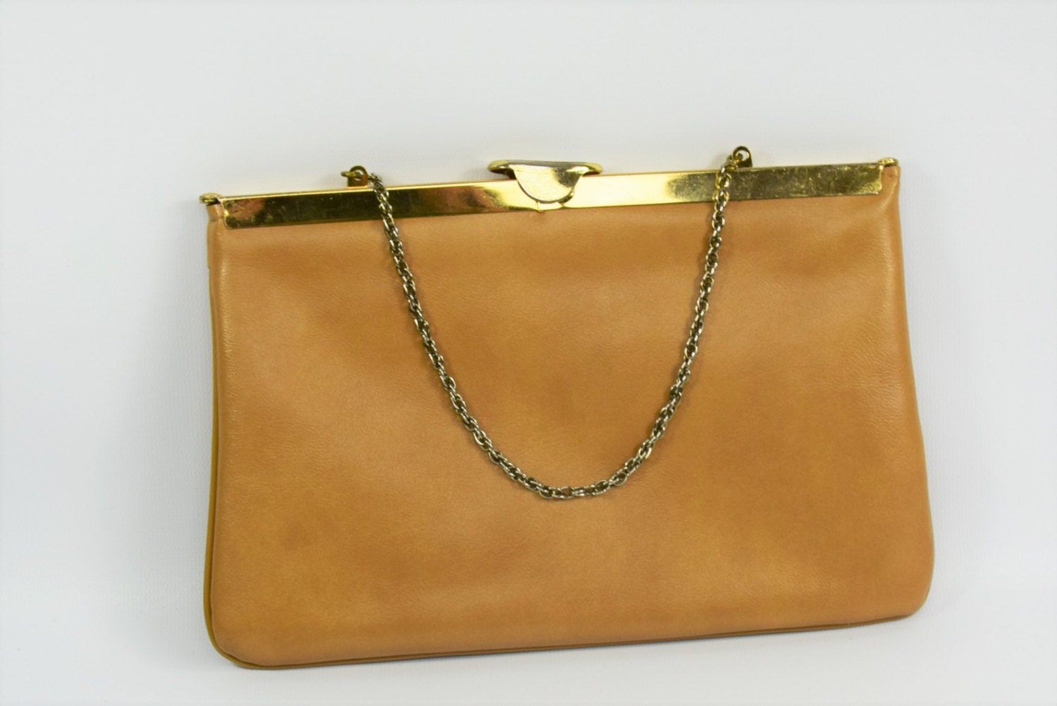 Vintage Purse Circa 1950's Vinyl Purse Ideal Clutch Etsy