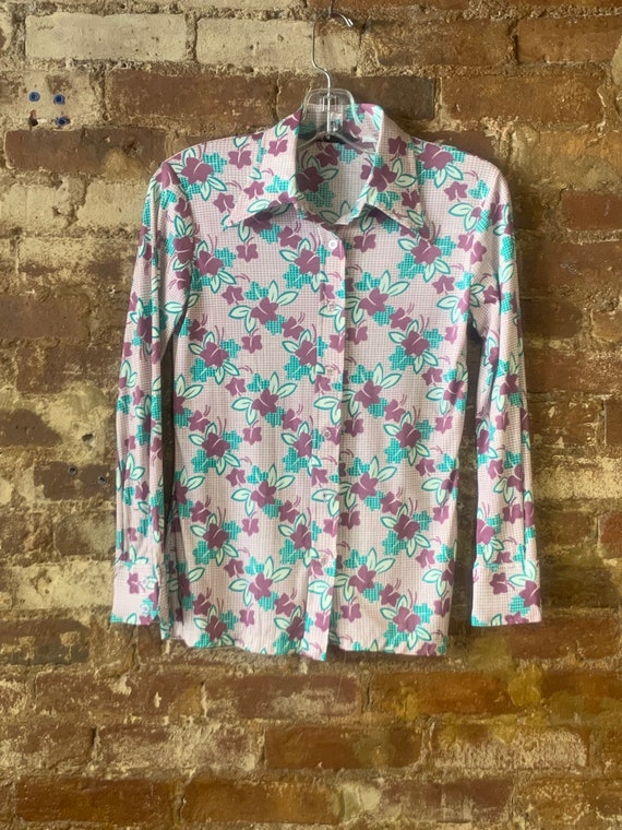1970s Women’s Disco Shirt
