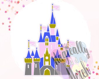 Download Cinderella Castle Svg Etsy