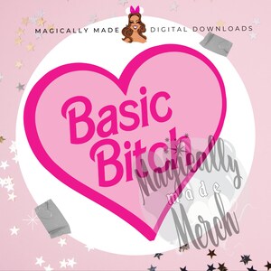 Basic Bitch Doll SVG - Ottimo per Cricut Inspired Vintage