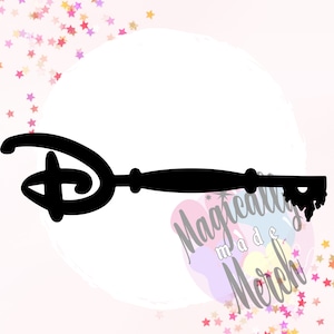 WDW Key to the Kingdom - ¡50.° aniversario del MUNDO! SVG Cricut use