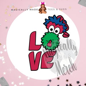 Phanatic Love Fan Gesicht Serie Phils Fan SVG - ideal für Cricut! Philadelphia World Baseball