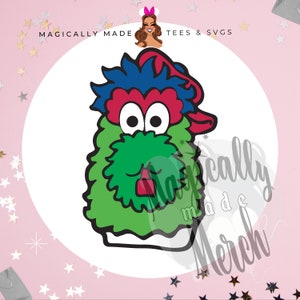 Phanatic Fan Gesicht Serie Phils Fan SVG - ideal für Cricut! Philadelphia World Baseball