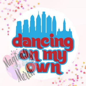 Dancing On My Own Philly SVG PNG - Great for Cricut! Philadelphia Series Baseball Harper