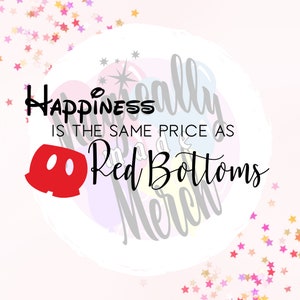 Magical Red Bottoms SVG - Great for Cricut! - WDW DLR