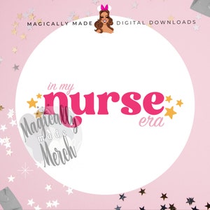 In My Nurse Era SVG - Great for Cricut! - Taylor Inspired Vintage Swift File