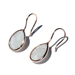 Moonstone earrings
