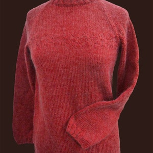 Sarah's red jumper a knitting pattern inspired by The Killing Forbrydelsen image 4