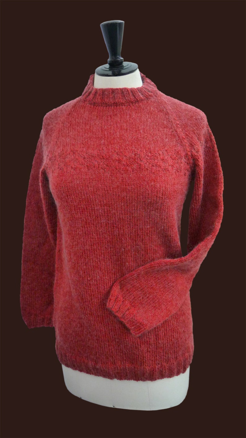 Sarah's red jumper a knitting pattern inspired by The Killing Forbrydelsen image 4
