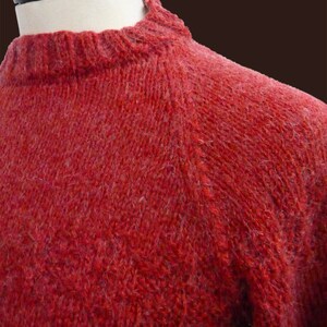 Sarah's red jumper a knitting pattern inspired by The Killing Forbrydelsen image 3