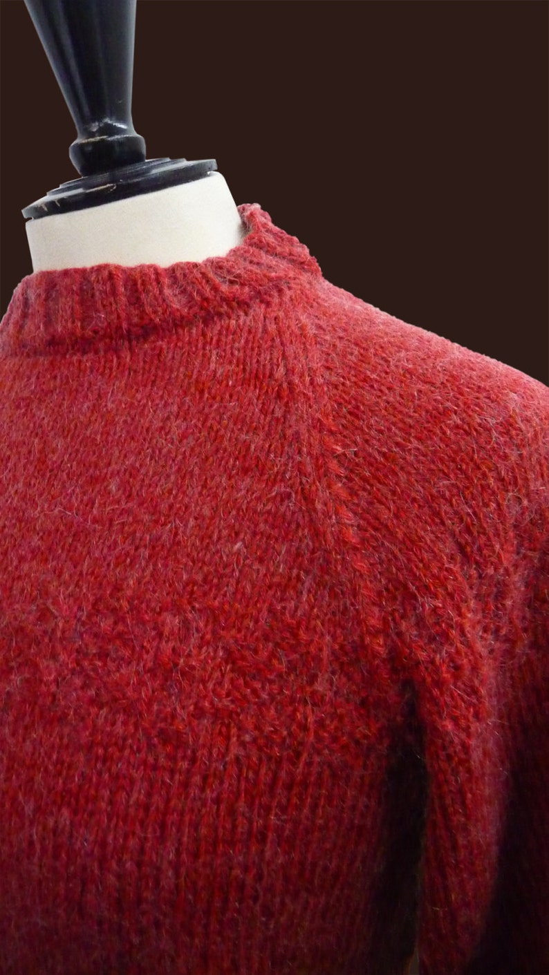 Sarah's red jumper a knitting pattern inspired by The Killing Forbrydelsen image 3