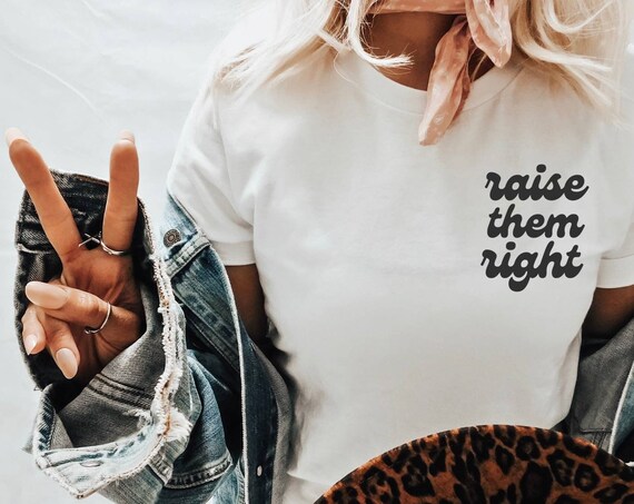 Raise Them Right PNG Sublimation Summer Designs Mama Design Downloads DTG Prints - PNG Transparent
