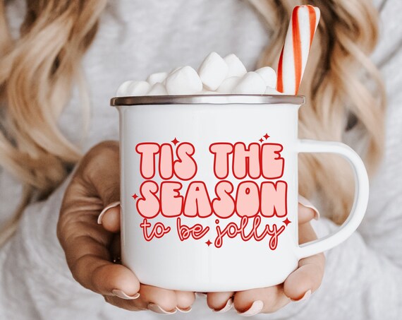 Tis The Season To Be Jolly PNG for Sublimation, Christmas Sublimation Designs, Retro, Jolly Mama png, Christmas PNG, 300 dpi, Commercial Use