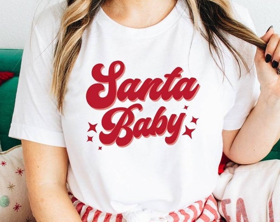 Santa Baby PNG for Sublimation Or Print, Christmas Sublimation, Christmas Mama PNG, 300 dpi, Commercial Use, Bundle of 4