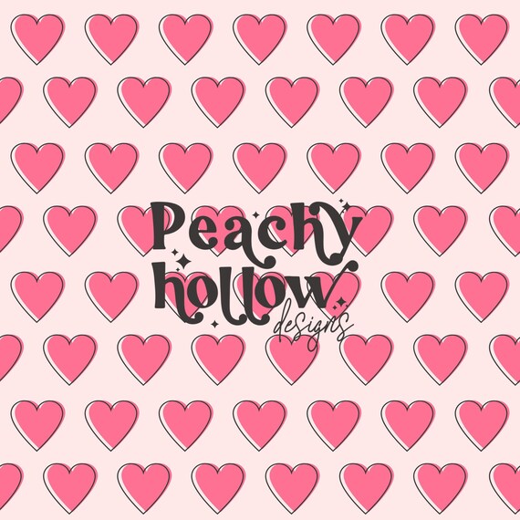Seamless Valentines Background, Valentine Paper, Scrapbook Paper, 12x12, Commercial Use, Retro Pattern, Heart Patterns, 300 DPI