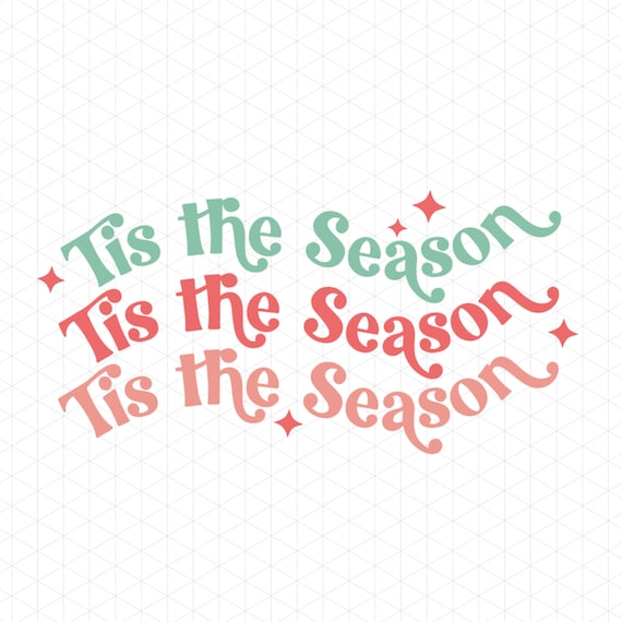 Tis The Season Christmas PNG files for Sublimation Or Print, Christmas Sublimation, Christmas Mama PNG, Merry Mama png, Wave Font, 300 dpi