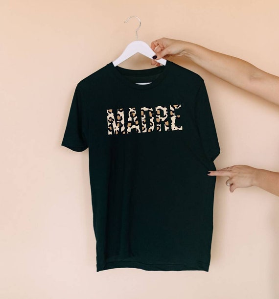 Madre Leopard Cheetah Print Sublimation Designs Colored Font Design Downloads - PNG Transparent