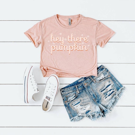 Hey There Pumpkin PNG Sublimation Halloween Designs Vintage Retro Design Downloads DTG Prints - PNG Transparent