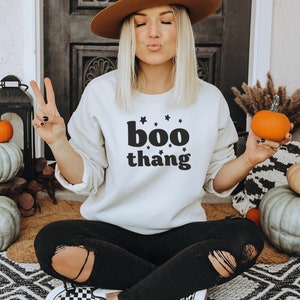 Boo Thang Halloween PNG Digital Design Download for Sublimation Fall ...