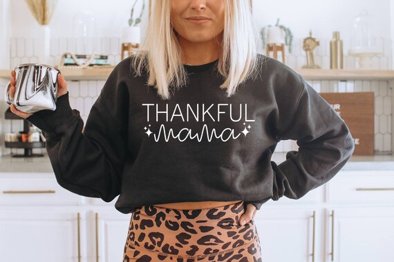 Set of 3 Thankful Grateful Blessed Mama PNG Print File for Sublimation Or Print, Fall Sublimation, Autumn, Thanksgiving, October PNG 300 dpi