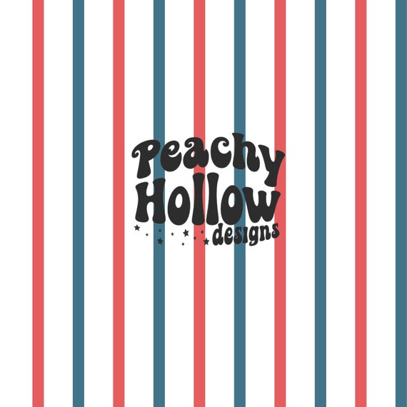 Seamless Fourth of July Pattern Background Paper Repeating Red White and Blue Striped Patterns Seamless Retro Surface Pattern Commercial Use