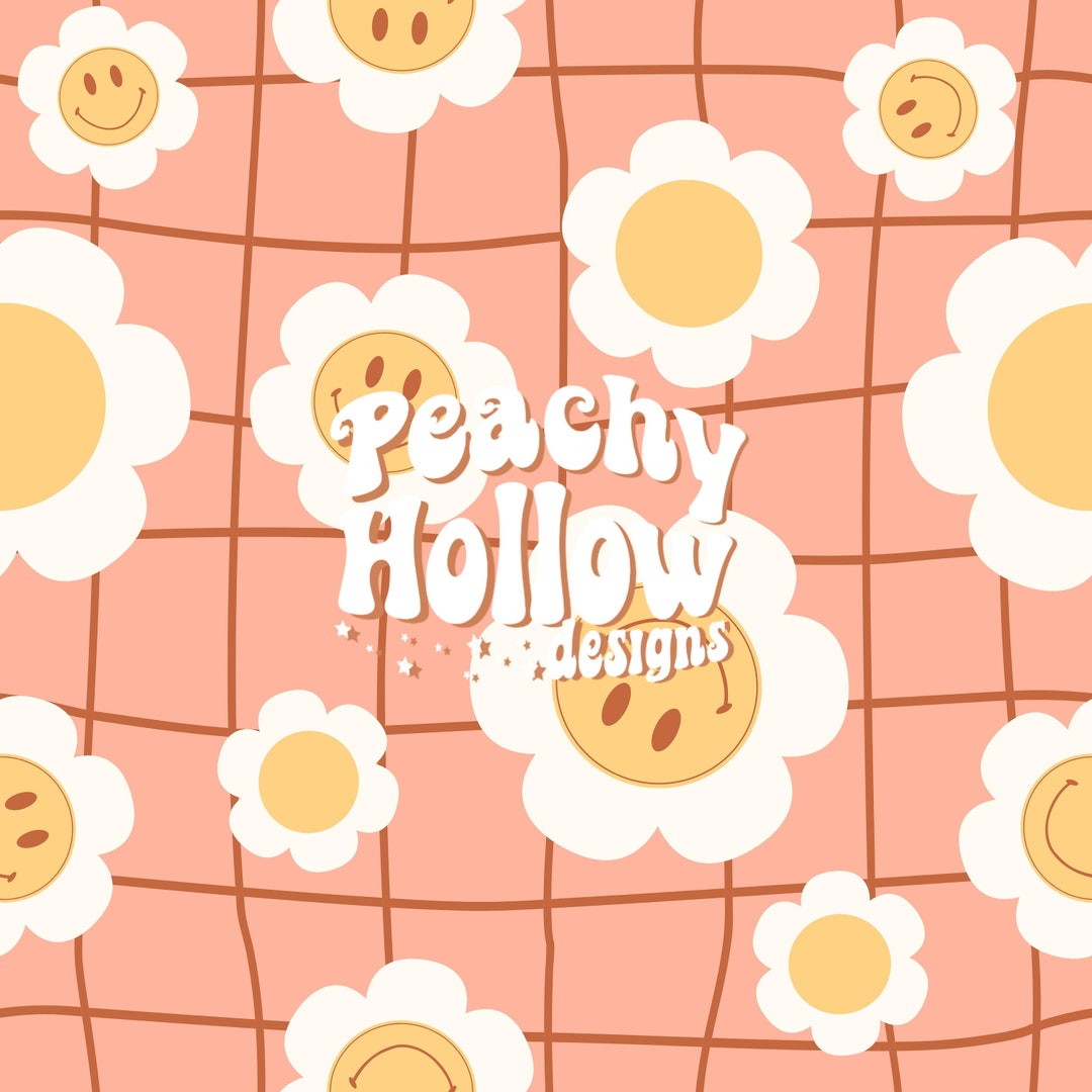 Retro Seamless Daisy Pattern Spring Repeating Patterns for Fabric ...
