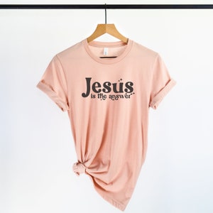 Jesus is the Answer for Sublimation Jesus Png Christian Png - Etsy
